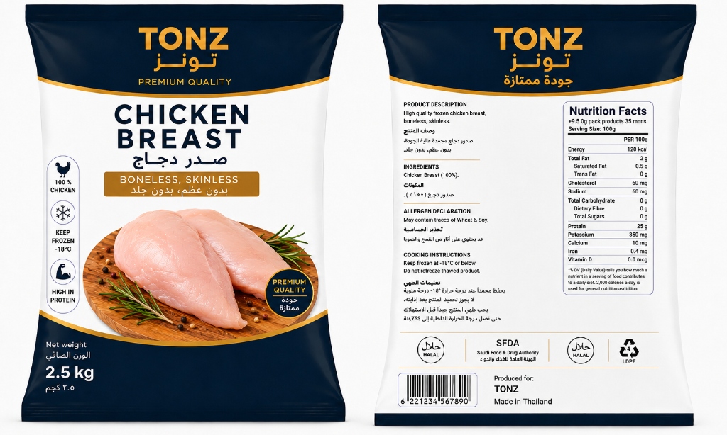 Frozen Chicken Breast Fillet
