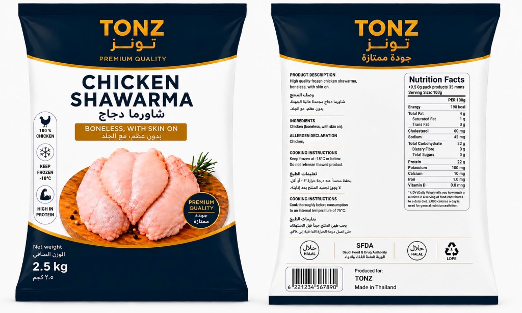 Chicken Shawarma Wholesale