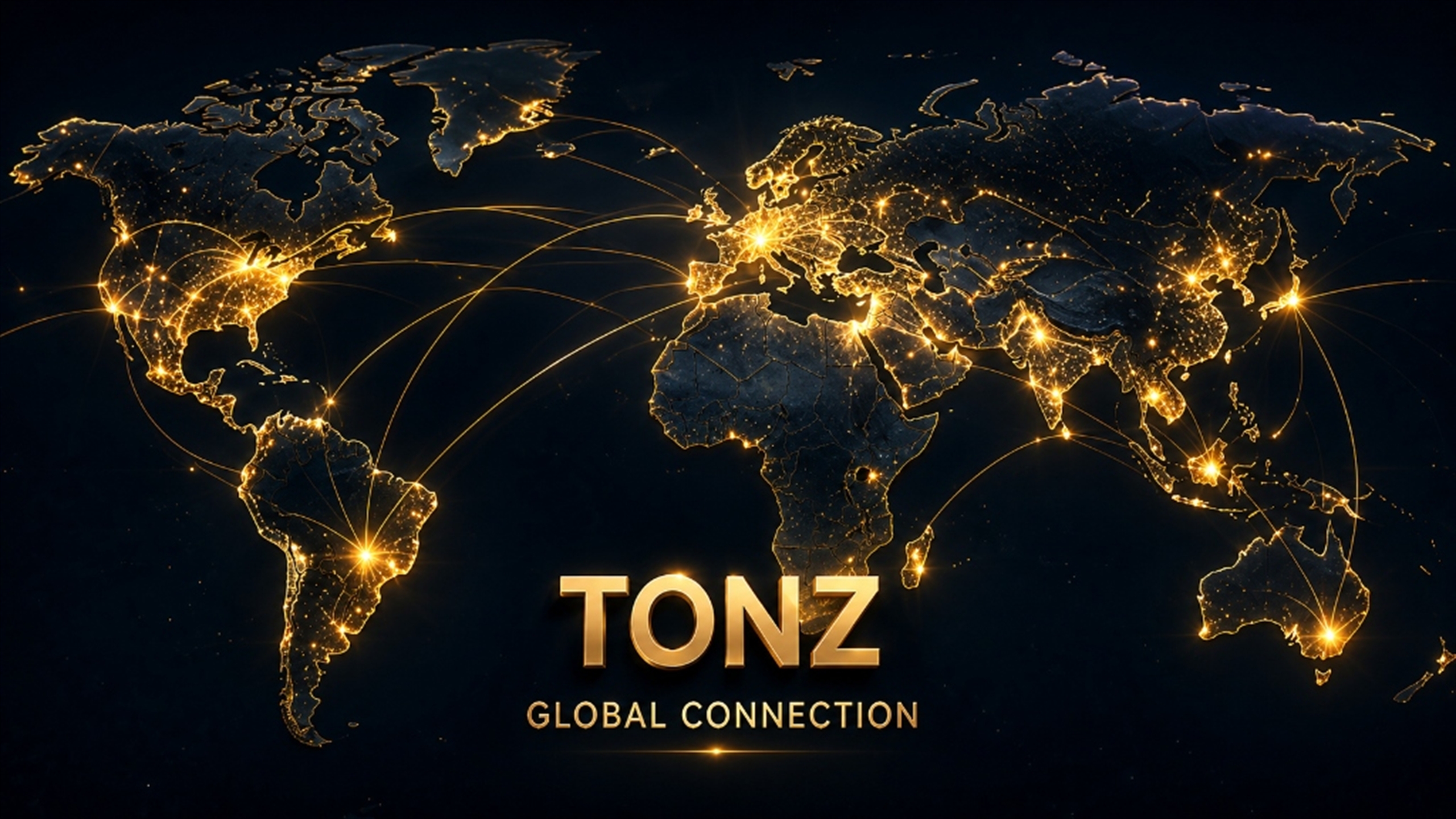 TONZ Global Connection Network Map